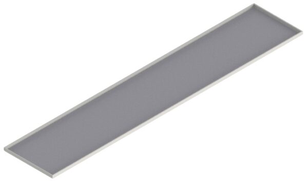 Produktbild UBK 201 083  -  Blind-Deckel zu UBK 200 mit Kante geschlossen, für 8mm Vertiefung